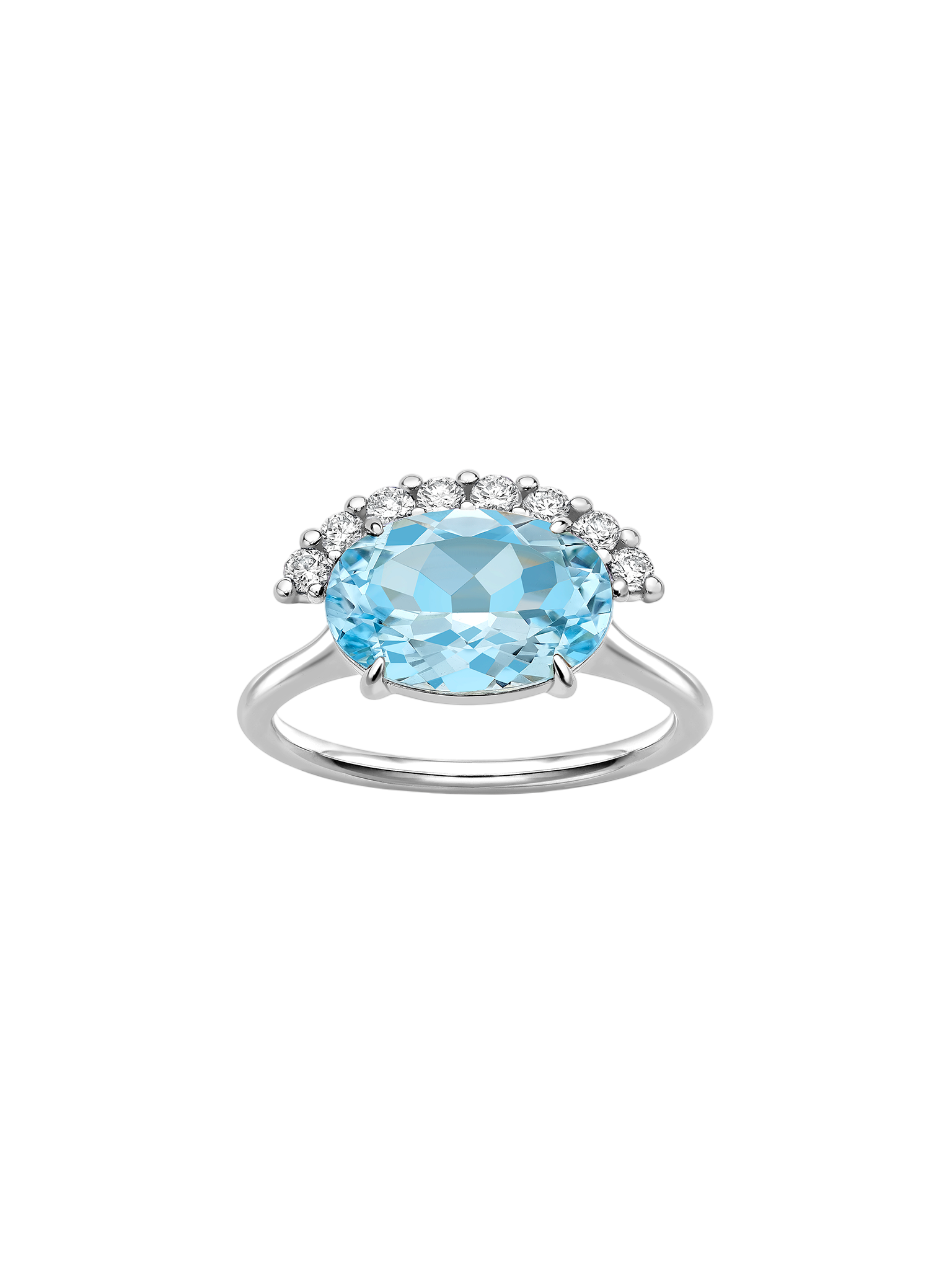 Libby sky blue topaz cocktail ring